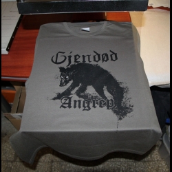 GJENDØD - Angrep t-shirt (grey) SIZE XXL
